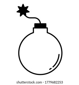 
Signo de peligro Icono vectorial de estilo glifo que puede modificar o editar fácilmente
