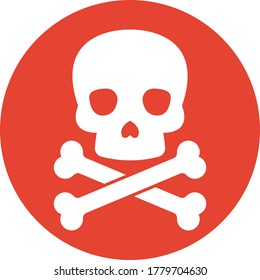 
 Danger sign Glyph Style vector icon which can easily modify or edit

