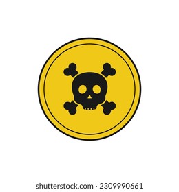Danger Sign Icon Vector Design.