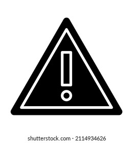 Danger Sign icon vector image. Can also be used for web apps, mobile apps and print media.