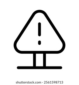 Danger Sign Icon Vector Symbol Design Illustration