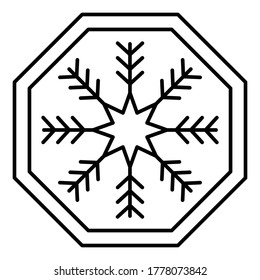 
Danger sign  Line Style vector icon which can easily modify or edit
