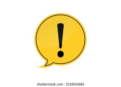 Danger sign on bubble vector