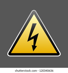 Danger sign vector