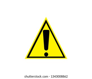 Danger sign. Vector.  - Vector
