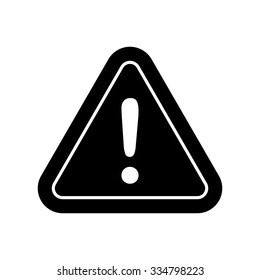 danger sign vector icon