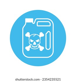 Icono del vector de signos de peligro que puede modificar o editar fácilmente

