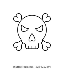 Danger sign vector icon which can easily modify or edit

