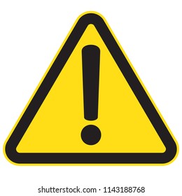 Danger Sign Warning Sign Attention Sign Stock Vector (Royalty Free ...