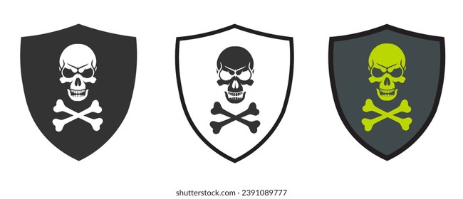 Danger signs icon. Risk sign vector ilustration.