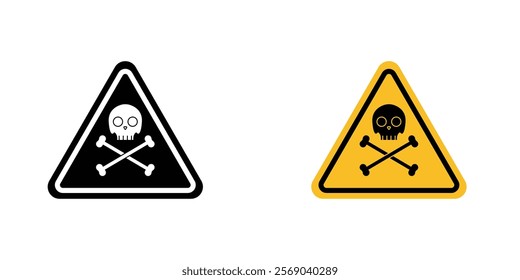 Danger signs vector graphic pack