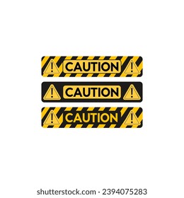 danger signs, warning signs png on white background