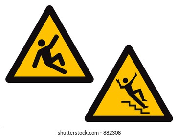 Danger, slippery surface