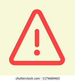 danger vector icon