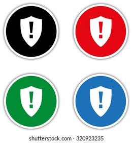 danger  - vector icon
