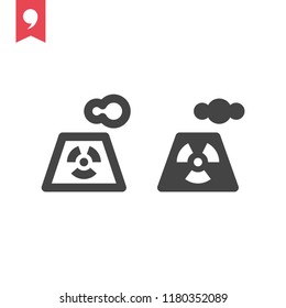 Danger vector icon, attention symbol