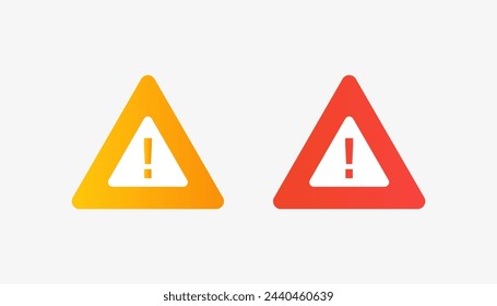 Danger, warning, attention Caution sign, Exclamation mark icon
