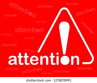 Danger warning attention or exclamation sign in a speech bubble vector - The attention icon. Danger symbol. Flat Vector illustration. Vector attention sign with exclamation mark icon. Risk sign vector