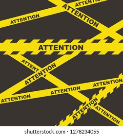 Danger warning attention or exclamation sign in a speech bubble vector - The attention icon. Danger symbol. Flat Vector illustration. Vector attention sign with exclamation mark icon. Risk sign vector
