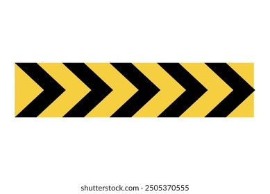 Danger warning board icon. Caution and dangerous area. Yellow sign for safety, hazard shock. Keep out caution warning and risk zone. Vector cartoon illustration