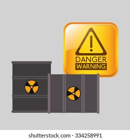 danger warning design, vector illustration eps10 graphic 