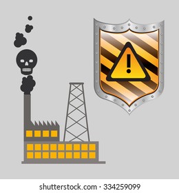 danger warning design, vector illustration eps10 graphic 