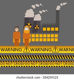 danger warning design, vector illustration eps10 graphic 