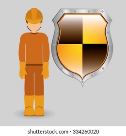 danger warning design, vector illustration eps10 graphic 