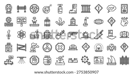 Danger Warning Hazard Risk Icon