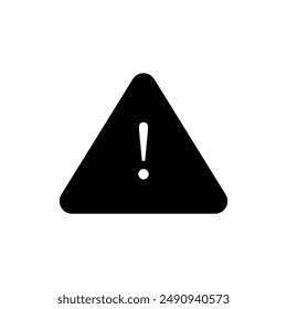 Danger warning icon vector. Risk sign. Exclamation Alert Alarm sign. Error message. Important message. Warning Sign Icon. Vector illustration. Eps file 39.