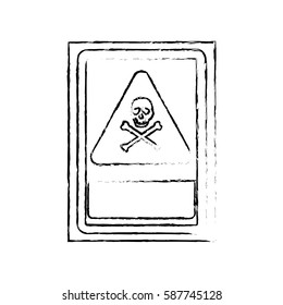 danger and warning sign icon vector illustration graphic design