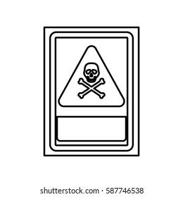 danger and warning sign icon vector illustration graphic design