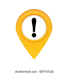 danger and warning sign icon vector illustration graphic design