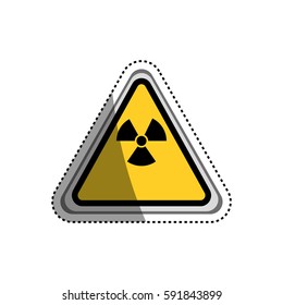 danger and warning sign icon vector illustration graphic design