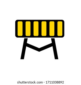 vector de signo de tráfico de peligro y advertencia. 
