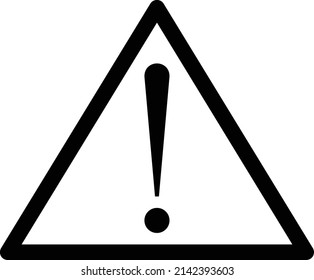 Danger warning, wrong icon symbol Vector and EPS 10