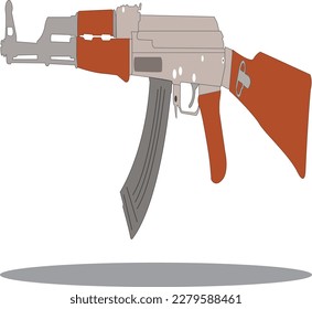 Un arma peligrosa pero genial llamada AK-47