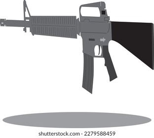 Un arma peligrosa pero genial llamada M16
