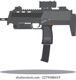 A dangerous but cool weapon named MP7