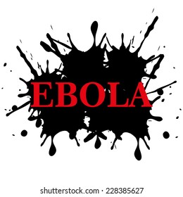 Dangerous Ebola virus, deadly virus vector