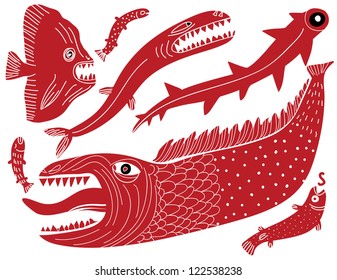 dangerous fish set