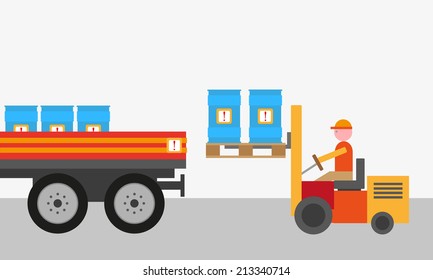 dangerous goods background vector