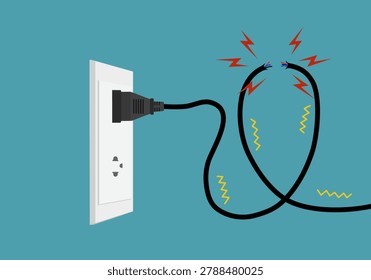 Dangerous high voltage 