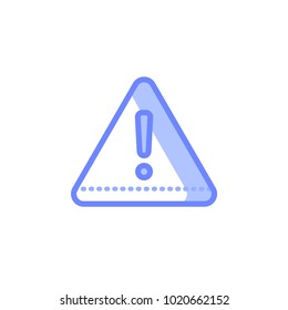 dangerous icon shady style vector design