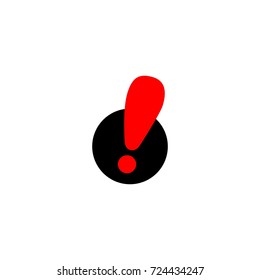 dangerous icon vector