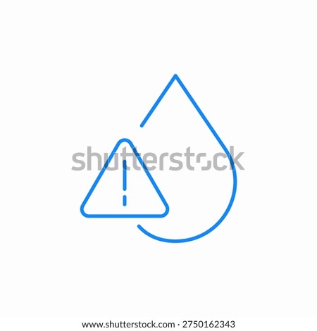dangerous liquid icon sign vector