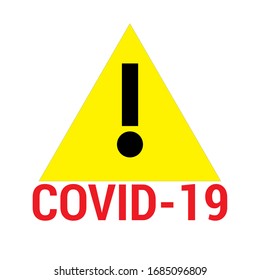A dangerous logo about the covid-19 virus