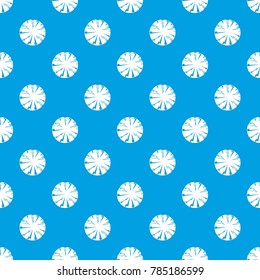 Dangerous planet pattern repeat seamless in blue color for any design. Vector geometric illustration