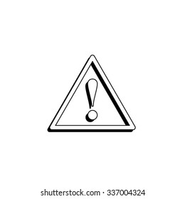 dangerous - vector icon
