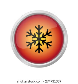 dangerous to very low temperatures on red button